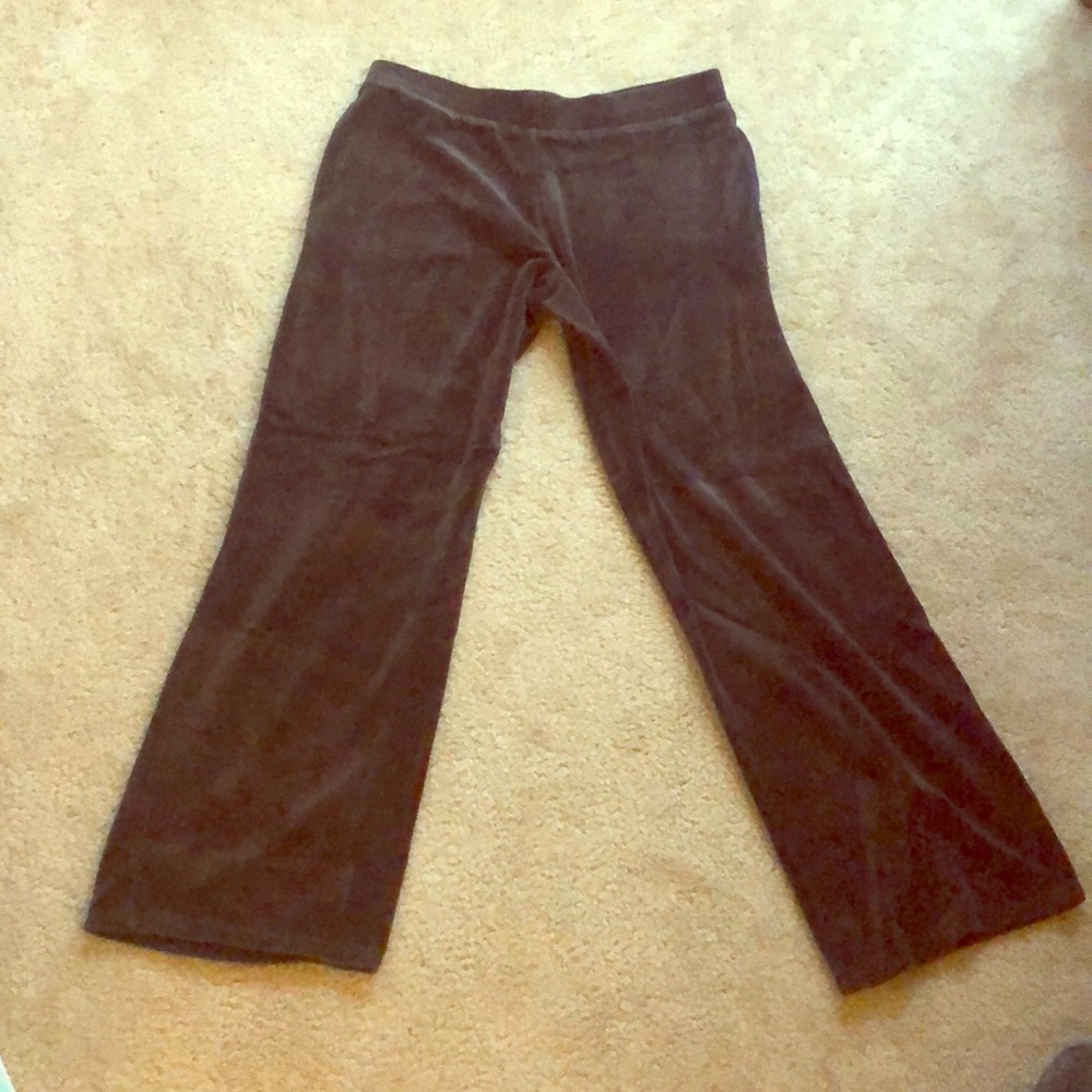 Velvet yoga pants